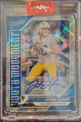Justin Herbert [Autograph] #YM-4 Football Cards 2023 Panini Prestige Youth Movement Prices