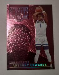 Anthony Edwards [Pink] #18 Basketball Cards 2021 Panini Illusions Intriguing Players Prices
