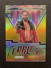 Seth Rollins [Gold Prizm] #24 Wrestling Cards 2022 Panini Prizm WWE Fearless Prices