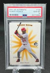 Albert Pujols [SP Limited] #126 Baseball Cards 2001 SP Authentic Prices