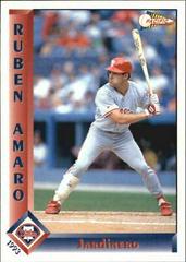 Ruben Amaro #229 Baseball Cards 1993 Pacific Spanish Prices