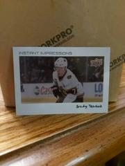 Brady Tkachuk Hockey Cards 2022 Upper Deck Instant Impressions Prices