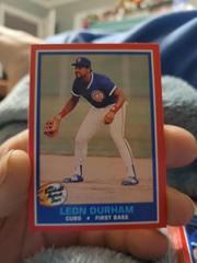 Leon Durham #15 Baseball Cards 1987 Fleer Hottest Stars Prices