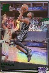 De'Aaron Fox [Green] #10 Basketball Cards 2020 Panini Clearly Donruss Prices
