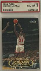 Michael Jordan #23 Basketball Cards 1998 Fleer Prices
