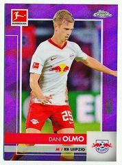 Dani Olmo [Purple Refractor] Soccer Cards 2020 Topps Chrome Bundesliga Prices