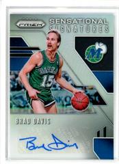 Brad Davis [Silver Prizm] #SS-BDV Basketball Cards 2019 Panini Prizm Sensational Signatures Prices
