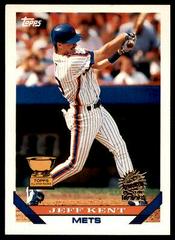 Jeff Kent [Fla. Marlins Inaugural] Baseball Cards 1993 Topps Prices