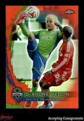 DeAndre Yedlin [Orange Refractor] #77 Soccer Cards 2014 Topps Chrome MLS Prices