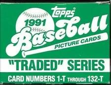 Complete Set Baseball Cards 1991 Topps Traded Prices