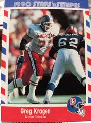 Greg Kraken [stars 'n stripes] #25 Football Cards 1990 Fleer Stars N Stripes Prices