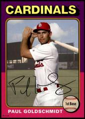 Paul Goldschmidt [5X7 Gold] Baseball Cards 2019 Topps Archives Prices