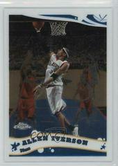 Allen Iverson #18 Basketball Cards 2005 Topps Chrome Prices