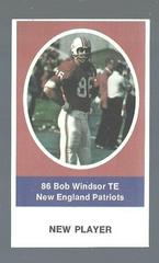 Bob Windsor Football Cards 1972 Sunoco Stamps Update Prices