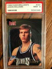 Jason Williams Basketball Cards 1998 Fleer Brilliants Prices