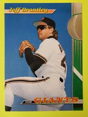 Jeff Brantley #14 Baseball Cards 1993 Stadium Club Prices