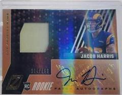 Jacob Harris [Patch Autograph] Football Cards 2021 Panini Zenith Prices