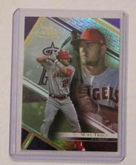 Mike Trout [Class 3 Purple] #52 Baseball Cards 2021 Topps Gold Label Prices