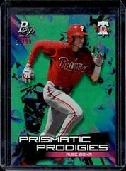 Alec Bohm [Green] Baseball Cards 2019 Bowman Platinum Prismatic Prodigies Prices
