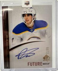 Dylan Cozens Hockey Cards 2021 SP Authentic Signatures Prices