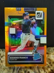 Wander Franco [Holo Orange] #34 Baseball Cards 2022 Panini Donruss Prices