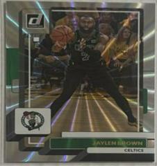 Jaylen Brown [Laser] #2 Basketball Cards 2022 Panini Donruss Prices
