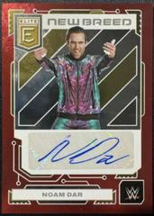 Noam Dar [Red] #10 Wrestling Cards 2023 Donruss Elite WWE New Breed Autograph Prices