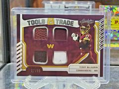 Terry McLaurin #TTQ-13 Football Cards 2022 Panini Absolute Tools of the Trade Quad Prices