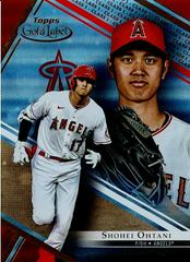 Shohei Ohtani [Class 1 Red] #7 Baseball Cards 2021 Topps Gold Label Prices