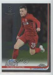 Andy Robertson Soccer Cards 2018 Topps Chrome UEFA Champions League Prices