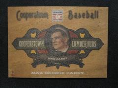 Max Carey #64 Baseball Cards 2013 Panini Cooperstown Lumberjacks Prices