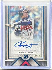 Chipper Jones [Sapphire] #AA-CJ Baseball Cards 2023 Topps Museum Collection Archival Autographs Prices