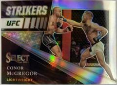 Conor McGregor [Silver Prizms] #8 Ufc Cards 2021 Panini Select UFC Strikers Prices