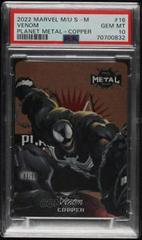 Venom [Copper] #16 Marvel 2022 Metal Universe Spider-Man Planet Metal Prices
