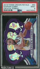 Stephen Curry [Crystal Purple] Basketball Cards 2018 Panini Crown Royale Prices