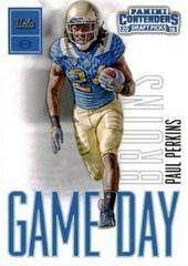 Paul Perkins #17 Football Cards 2016 Panini Contenders Draft Picks Game Day Tickets Prices