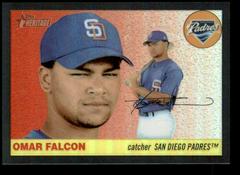 Omar Falcon #74 Baseball Cards 2004 Topps Heritage Chrome Prices