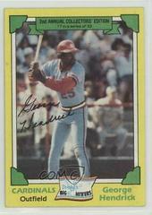 George Hendrick Baseball Cards 1982 Topps Drake's Big Hitters Prices