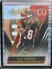 A.J. Green [Spectrum Gold] #5 Football Cards 2014 Panini Absolute Prices