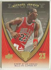 Michael Jordan #166 Basketball Cards 2008 Upper Deck Jordan Legacy Prices
