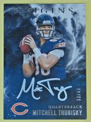 Mitchell Trubisky [Patch Autograph Blue] #102 Football Cards 2017 Panini Origins Prices