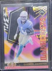 Quentin Johnston [Pink] #17 Football Cards 2023 Panini Illusions Illusionist Prices