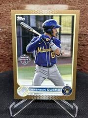 Jeferson Quero [Gold Refractor] #PDC-6 Baseball Cards 2022 Topps Pro Debut Chrome Prices