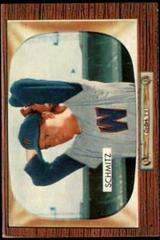 Johnny Schmitz #105 Baseball Cards 1955 Bowman Prices