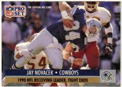 Jay Novacek #12 Football Cards 1991 Pro Set Prices