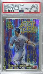 Mark McGwire [Refractor] #OTG7 Baseball Cards 2000 Topps Chrome Own the Game Prices