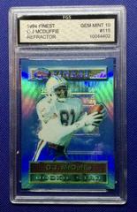 O.J. McDuffie [Refractor] #115 Football Cards 1994 Topps Finest Prices