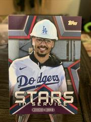 Mookie Betts #SIS-7 Baseball Cards 2021 Topps Stars in Service Prices