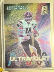 Sam Howell #2 Football Cards 2023 Panini Spectra Ultraviolet Prices
