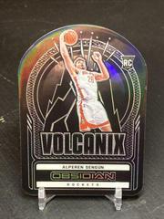 Alperen Sengun #38 Basketball Cards 2021 Panini Obsidian Volcanix Prices
